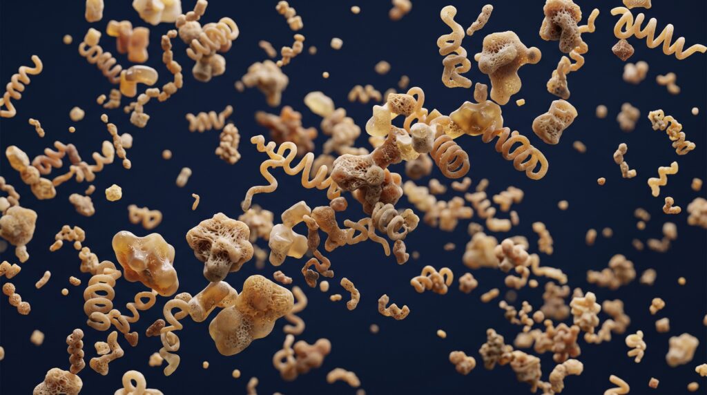 Abstract peptide mixture visualization