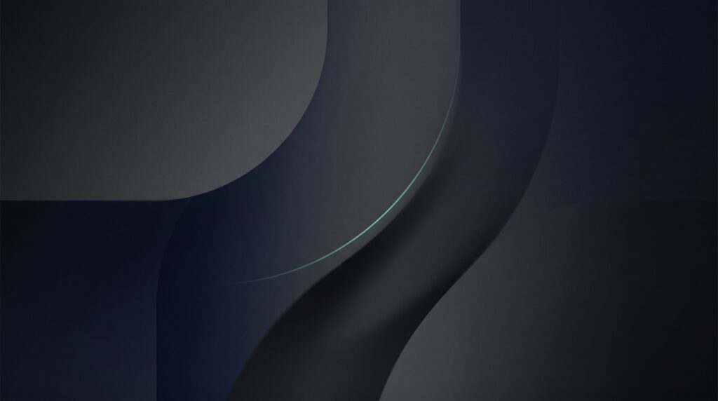 Minimal abstract dark editorial image